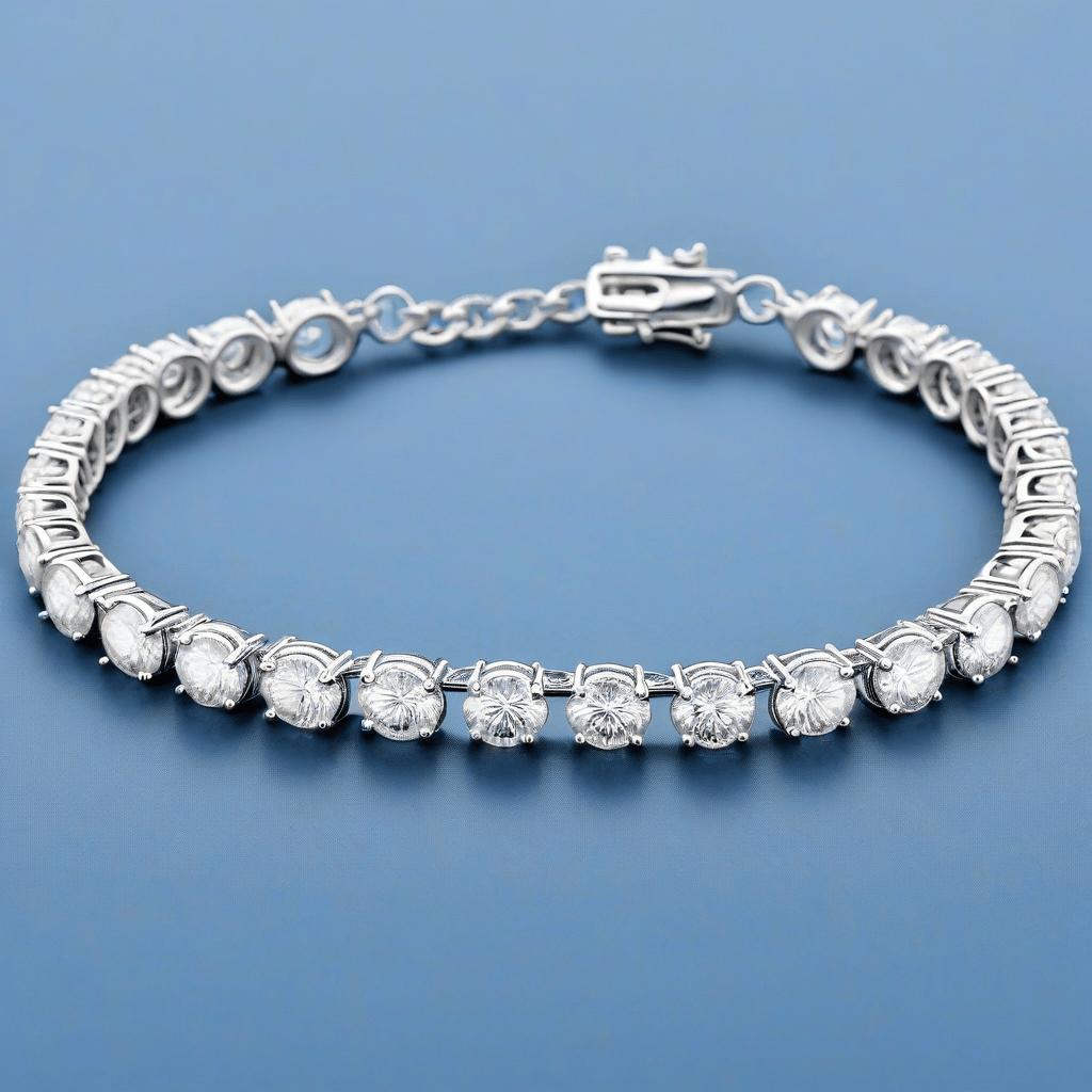 925 Silver Tennis Bracelet with CZ Stones Wholesale Manufacturer