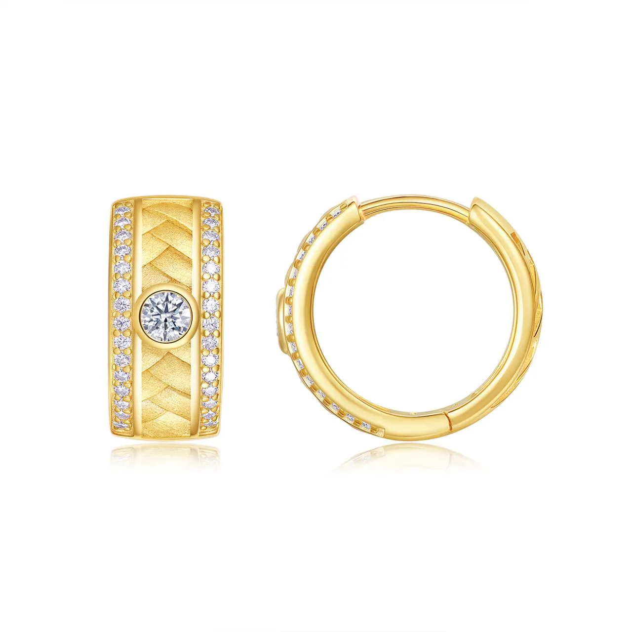 925 Sterling Silver Classic Hoop Earrings Wholesale Factory Direct